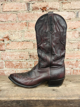 Nocona Caiman Inlay Men's Cowboy Boots Size 12