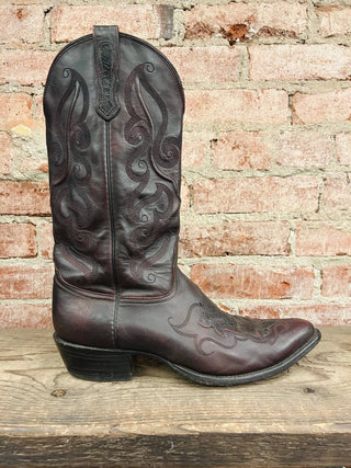 Nocona Caiman Inlay Men's Cowboy Boots Size 12