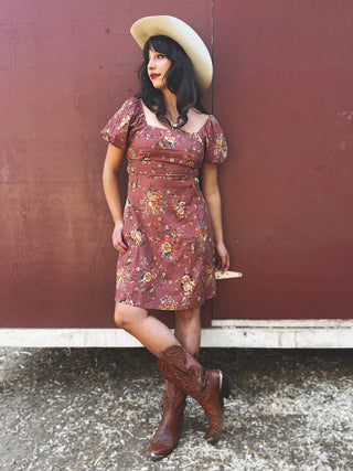 Debbie Puff Sleeve Dress