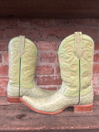 Portillo Salvaje Ostrich Women's Cowboy Boots Size 8