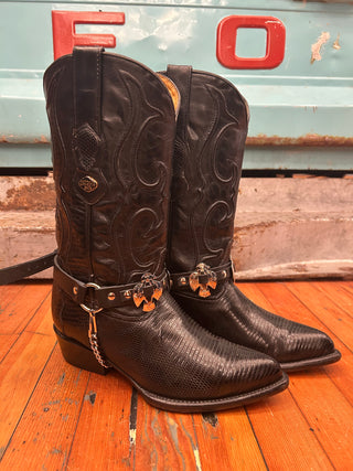 Thunderbird Concho Boot Harness Chain Strap