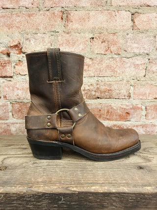 Frye Genuine Leather Harness Women's Cowboy Boot Size 6.5