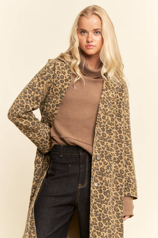 On The Run Leopard Coat