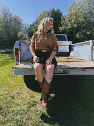 Jess Oversized Studded T-Shirt