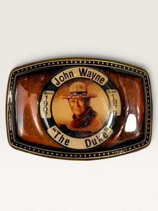 Vintage John Wayne Belt Buckle