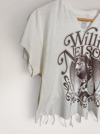 Willie Nelson V-Back Fringe Chop Shop