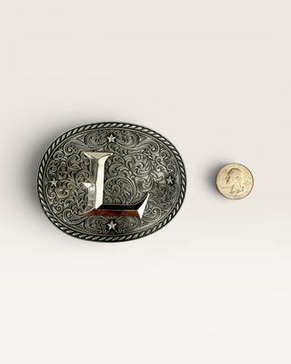 Western Style "L" Belt Buckle
