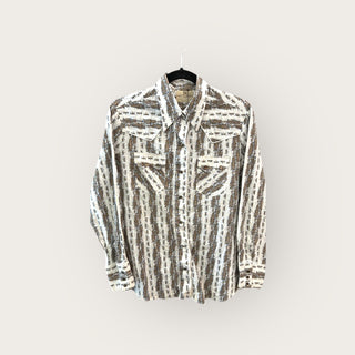 Vintage Men’s Dee Cee Brand Snap Up Shirt L