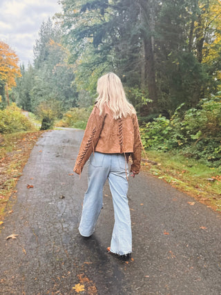 Stevens Lace Up Jacket