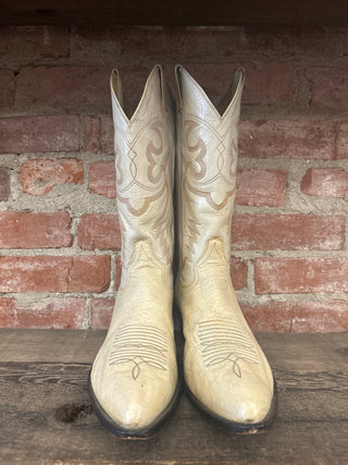 Panhandle Slim Smooth Quill Ostrich Men’s Cowboy Boots Size 11