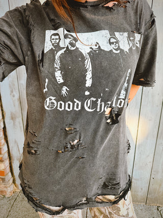 Good Charlotte Extra Distressed Chop Shop T-Shirt