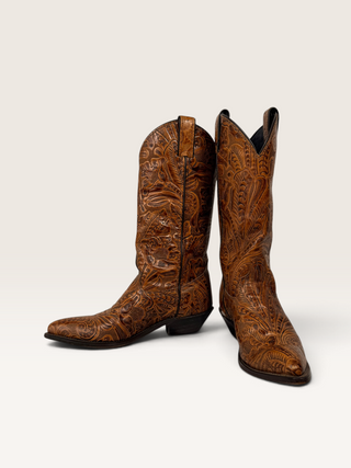 Code West Floral Cowboy Boots Women’s Size 6