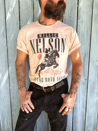 Willie Nelson On The Road Again T-Shirt