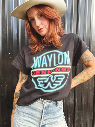 Chop Shop Waylon Jennings T-Shirt