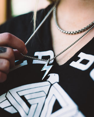 TCB Lightning Bolt Necklace