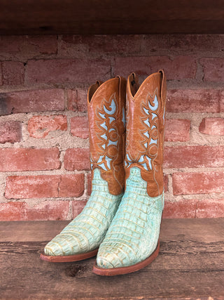 Resistol by Lucchese Alligator Women's Cowboy Boots Size 8