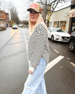 Angus Long Sleeve Henley