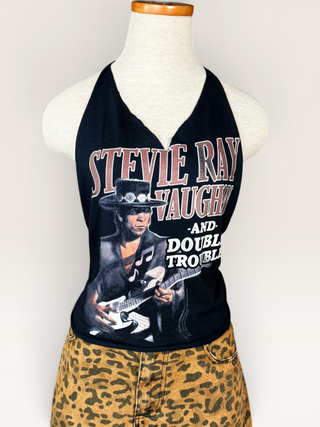 Stevie Ray Vaughan Chop Chop Halter Top Tank