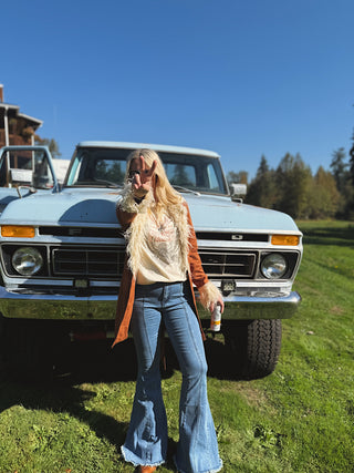 Could’ve Been Her Fur Trim Jacket