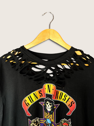 Guns N Roses Distressed Chop Shop T-Shirt