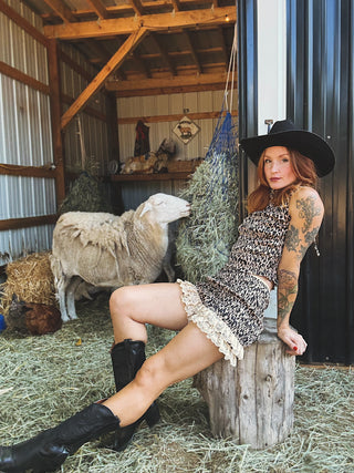 Reckless Leopard Matching Set