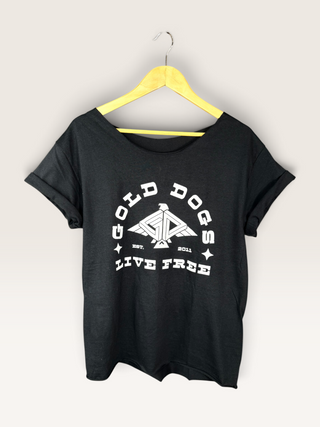 Gold Dogs Live Free Chop Shop T-Shirt