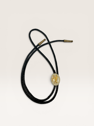 Dancing Opalite Bolo Tie