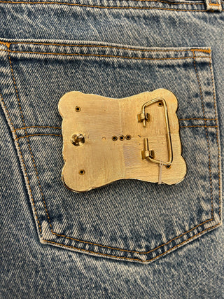 Zoisite Belt Buckle