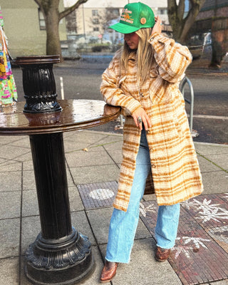 Roxy Plaid Brushed Flannel Jacket