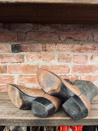 El Dorado Teju Lizzard Women's Cowboy Boots Size 10.5 /Men's Size 9