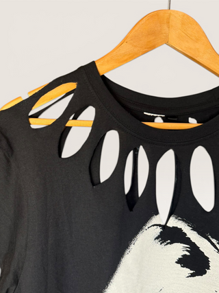 Blondie Chop Shop Cut Out Tee