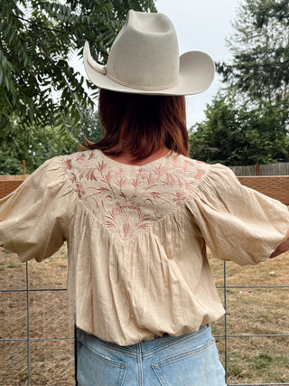 Alia Embroidered Top