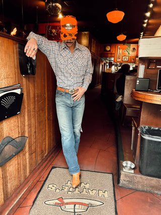 Men's Vintage Frontier Rider Snap Up Sz XL