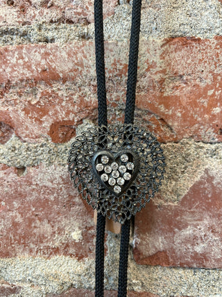 Heart Full Of Gems Bolo Tie