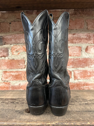 Tony Lama Genuine Lizard Men’s Cowboy Boots Size 9.5/11 Women’s