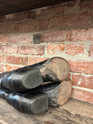 Tony Lama Genuine Lizard Men’s Cowboy Boots Size 9.5/11 Women’s