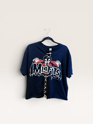Chop Shop Lace-Up Misfits T-Shirt