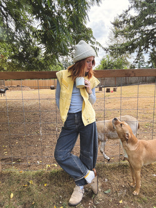 Tatum Washed Denim Vest