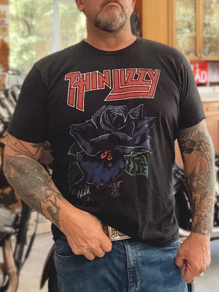 Thin Lizzy Black Rose T-Shirt