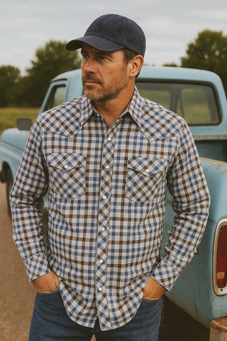 Wrangler Quilted Lined Flannel Shirt