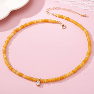 Golden Hour Topaz Necklace