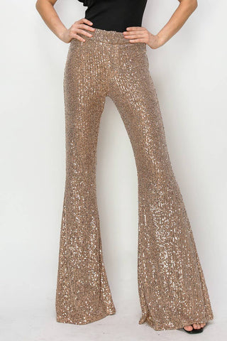 Dolly Sequin Bell Bottoms