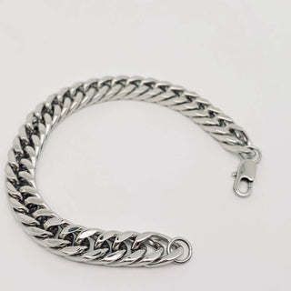 Stainless Steel Cuban Link Bracelet
