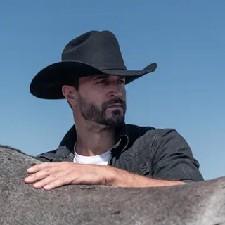 Cattleman Wool Felt Cowboy Hat Black