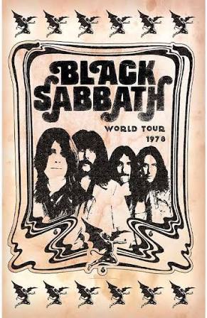 Black Sabbath Wall Tapestry Poster