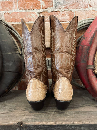 Nocona Python Women's Cowboy Boots Size 8.5
