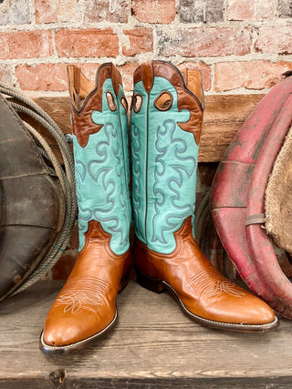 Lane Men's Cowboy Boots Size 10.5 Wide/ Women's Size 12 Wide