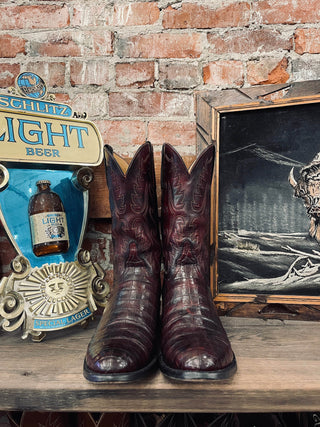 Lucchese Men's Cowboy Boots Size 14