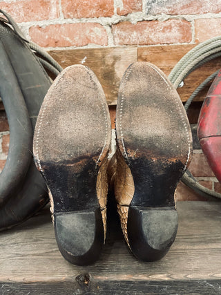 Nocona Python Women's Cowboy Boots Size 8.5