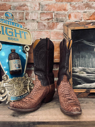 Lucchese Snakeskin Women's Cowboy Boots Size 7